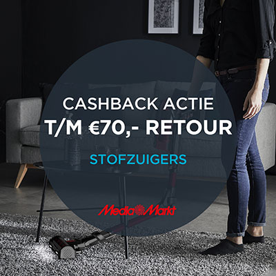 Media Markt stofzuigers actie